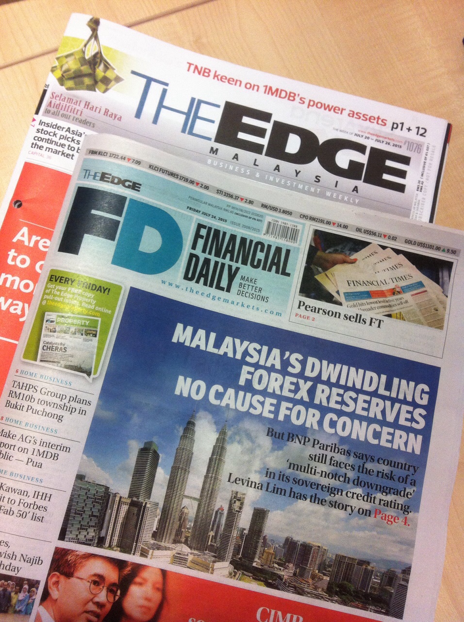 Edge newspaper the The Cutting
